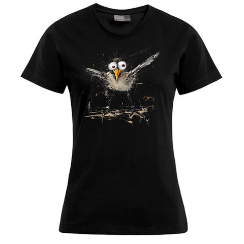 Verrückte Möwe Damen T-Shirt