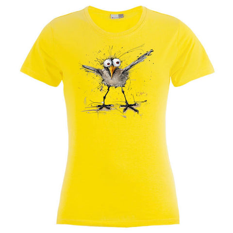 Verrückte Möwe Damen T-Shirt