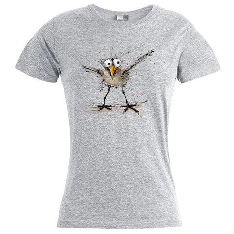 Verrückte Möwe Damen T-Shirt