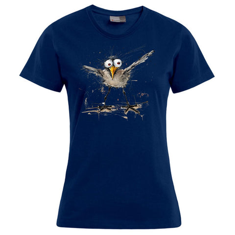 Verrückte Möwe Damen T-Shirt