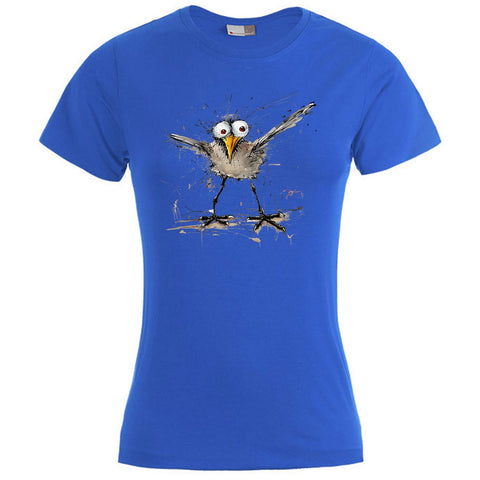 Verrückte Möwe Damen T-Shirt