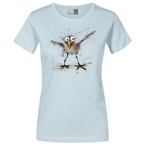 Verrückte Möwe Damen T-Shirt