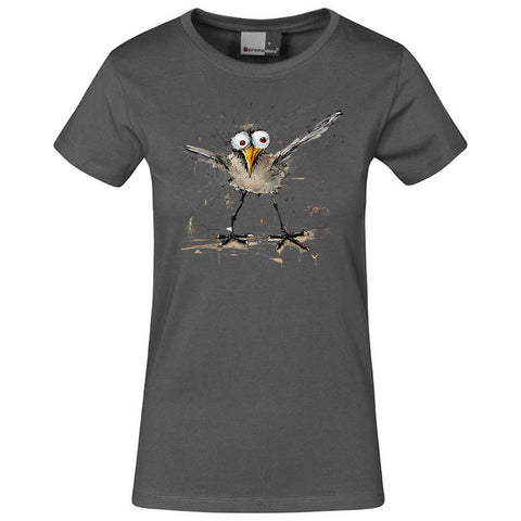 Verrückte Möwe Damen T-Shirt