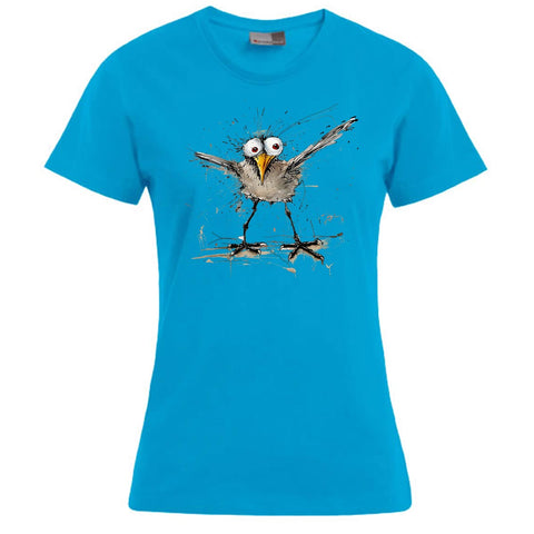 Verrückte Möwe Damen T-Shirt