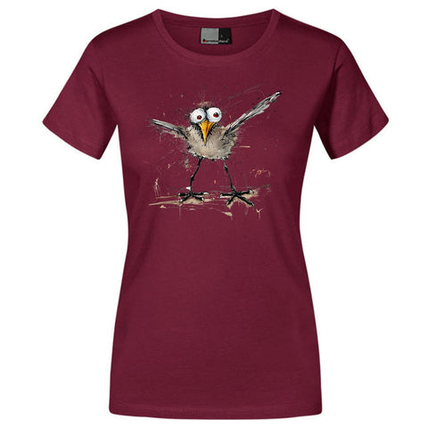 Verrückte Möwe Damen T-Shirt