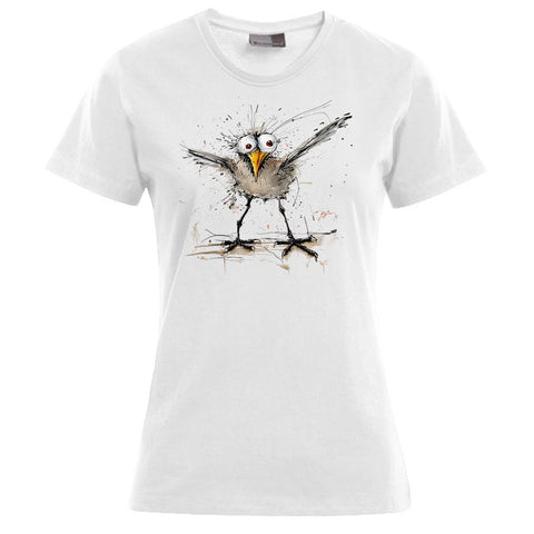 Verrückte Möwe Damen T-Shirt