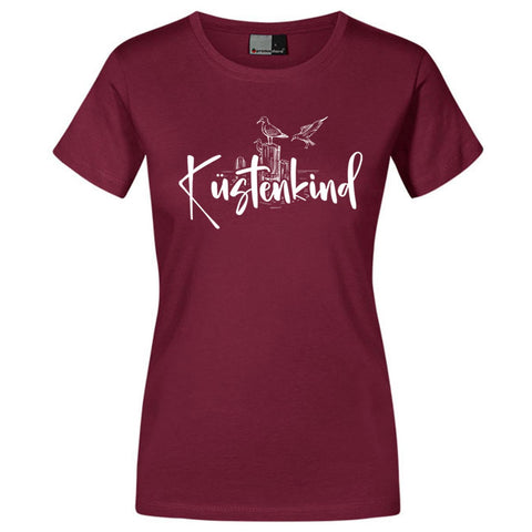 Küstenkind Möwe Damen T-Shirt