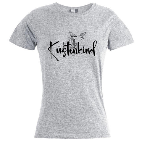 Küstenkind Möwe Damen T-Shirt