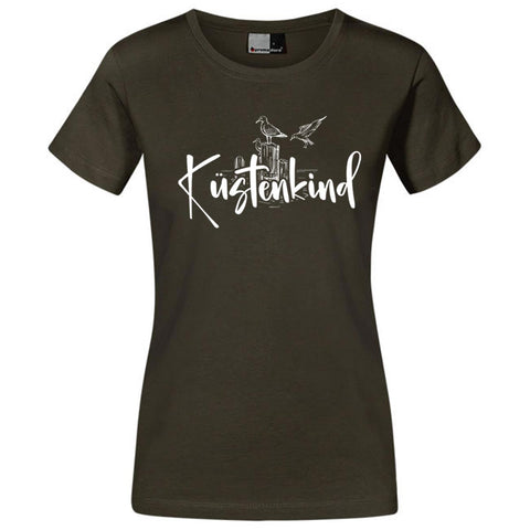 Küstenkind Möwe Damen T-Shirt