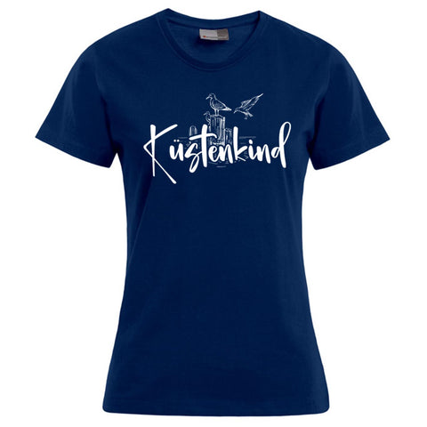 Küstenkind Möwe Damen T-Shirt