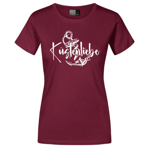 Küstenliebe Anker Damen T-Shirt