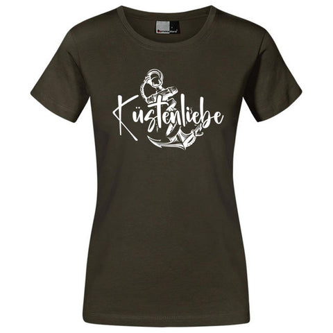 Küstenliebe Anker Damen T-Shirt