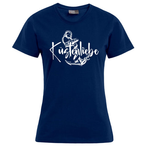 Küstenliebe Anker Damen T-Shirt