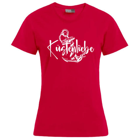 Küstenliebe Anker Damen T-Shirt