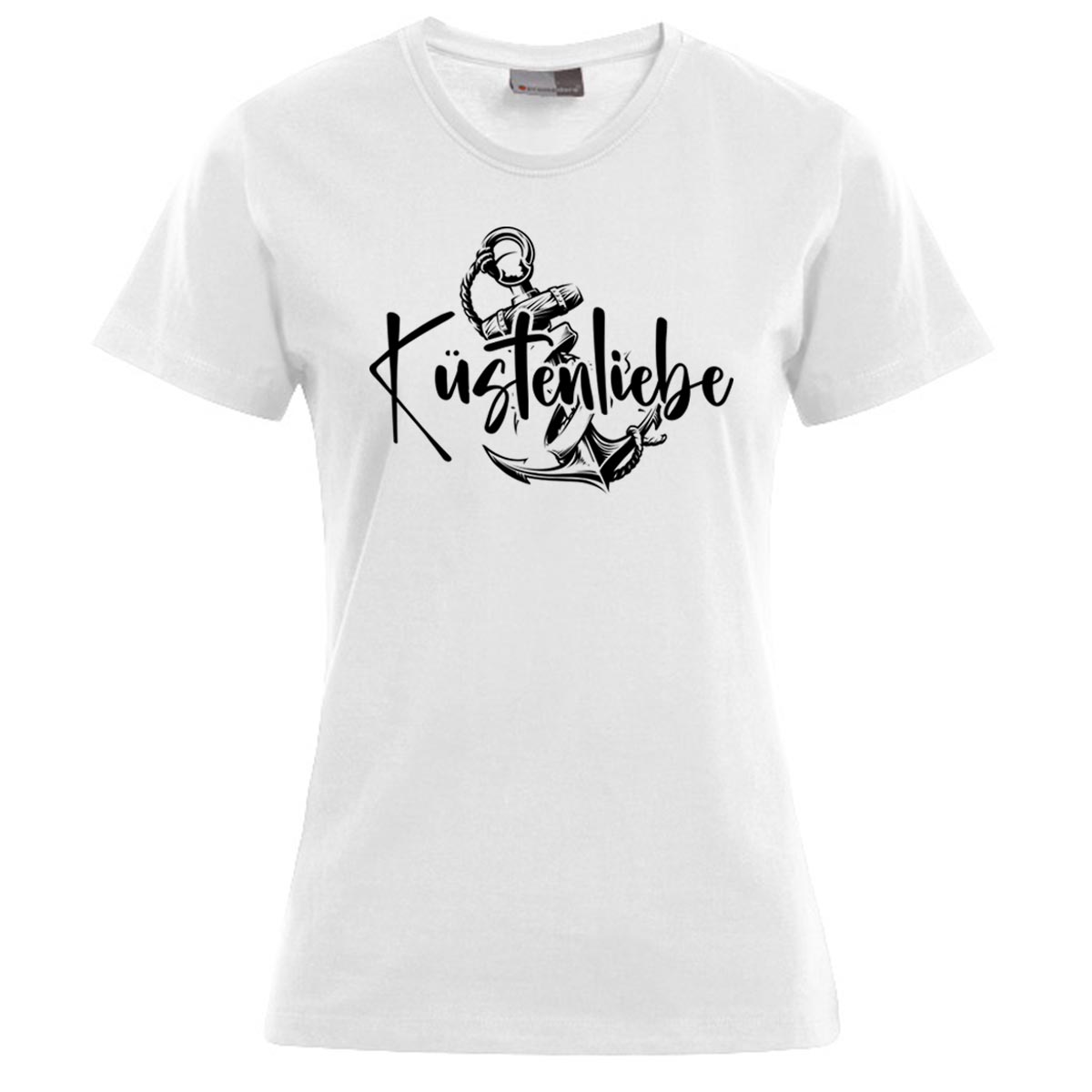 Küstenliebe Anker Damen T-Shirt