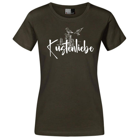 Küstenliebe Möwe Damen T-Shirt