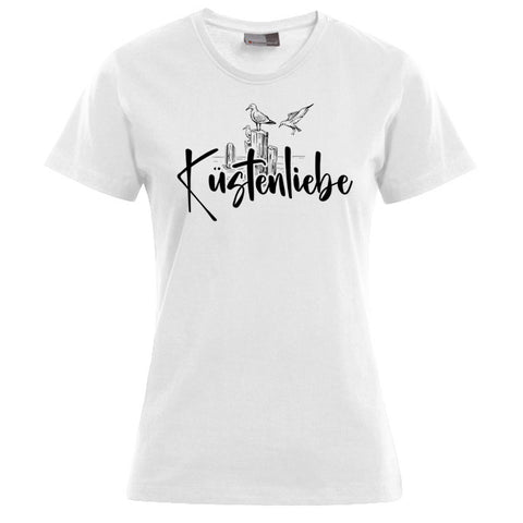 Küstenliebe Möwe Damen T-Shirt