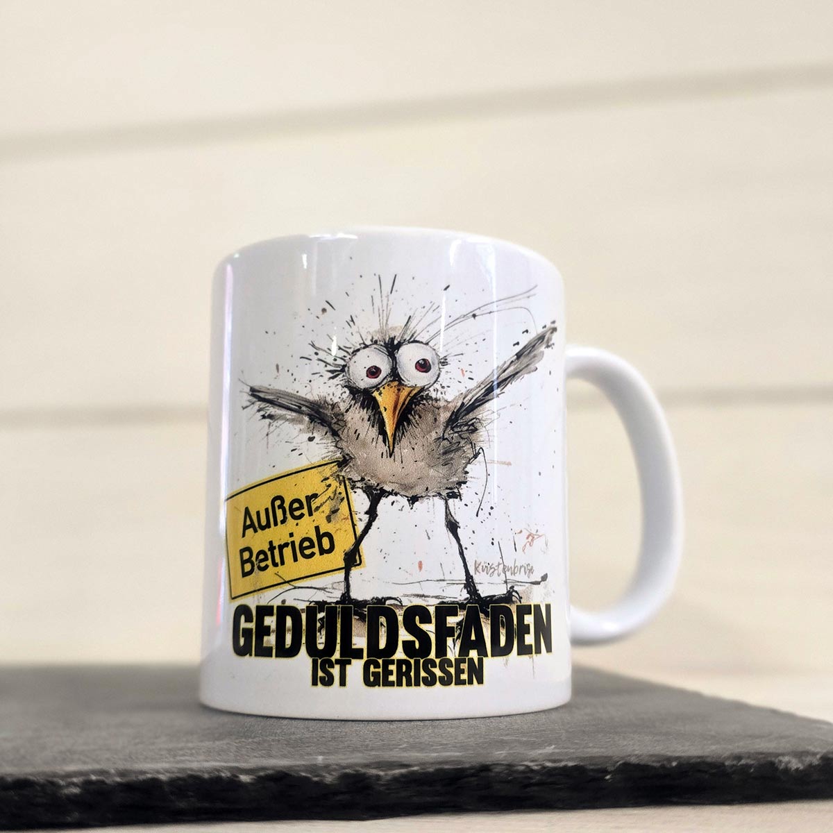 Außer Betrieb Tasse