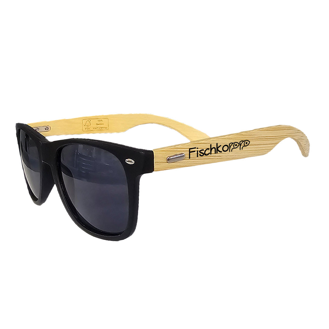 Fischkopp Bambus Sonnenbrille