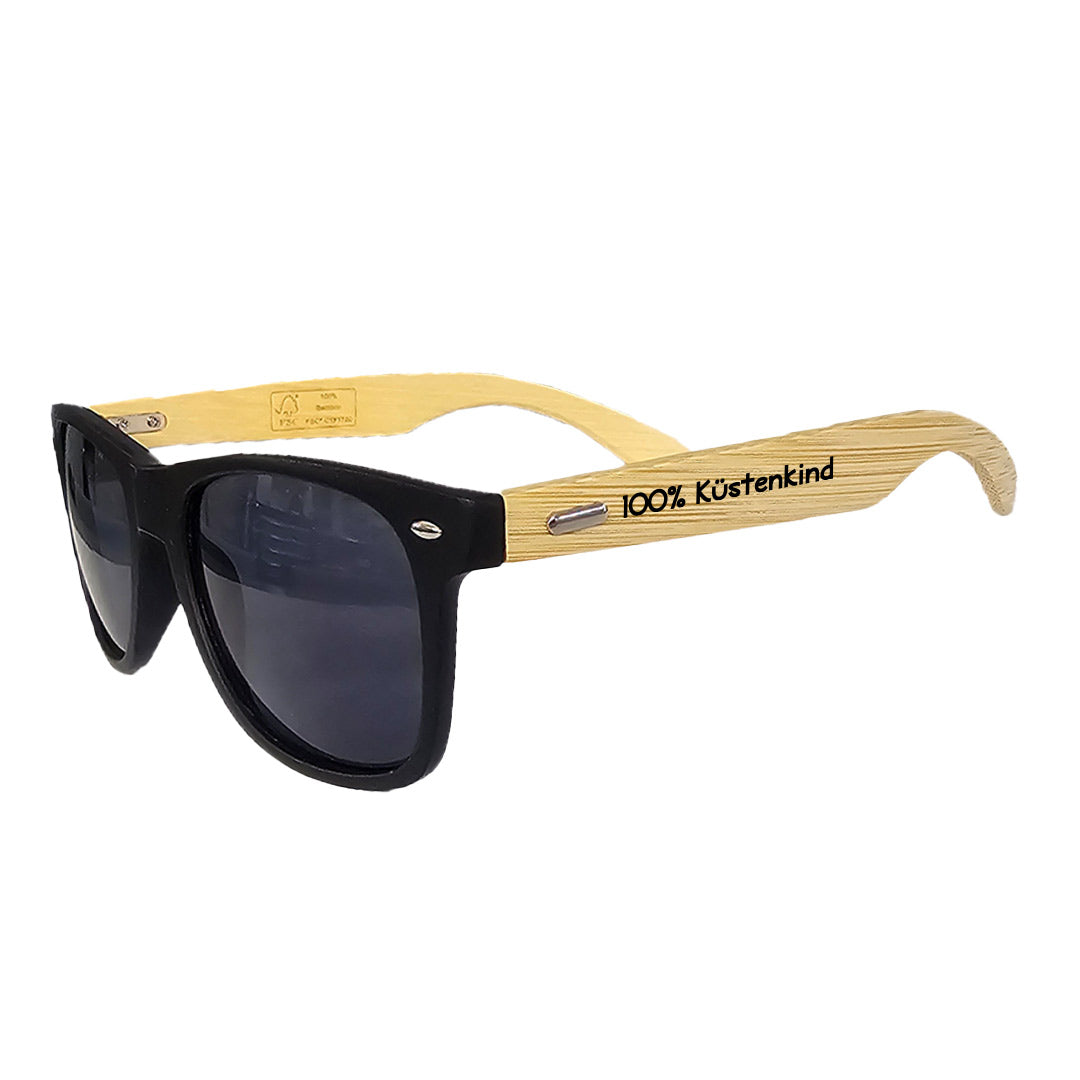 100% Küstenkind Bambus Sonnenbrille