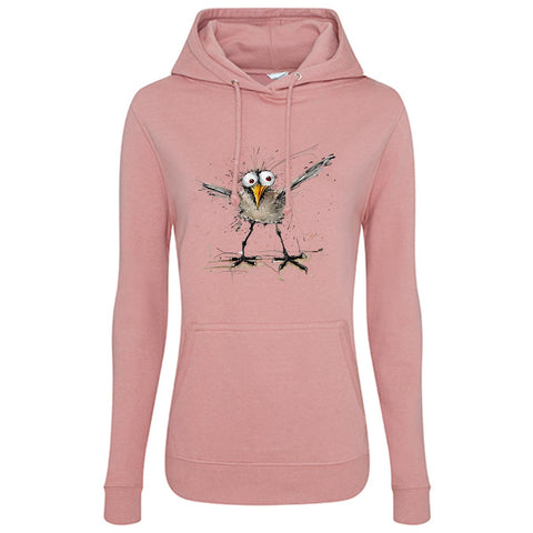 Verrückte Möwe Damen Kapuzenpulli