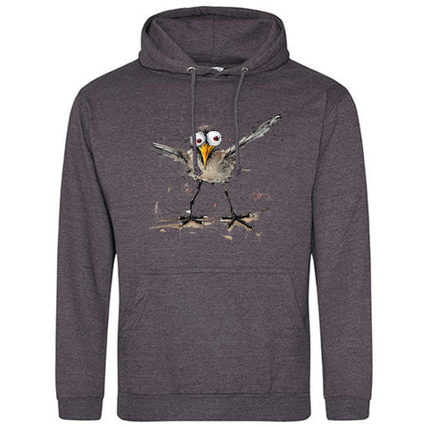 Verrückte Möwe Herren Kapuzenpulli