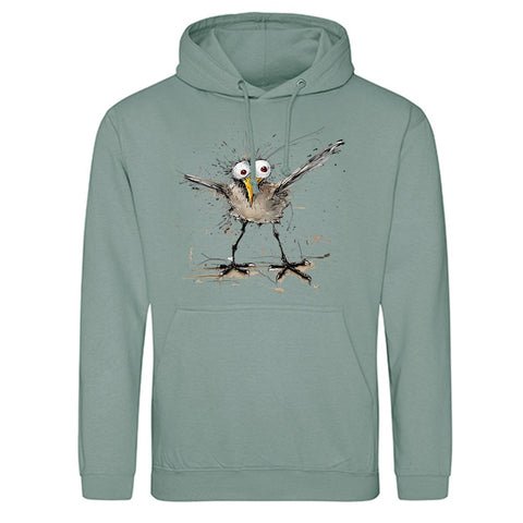 Verrückte Möwe Herren Kapuzenpulli