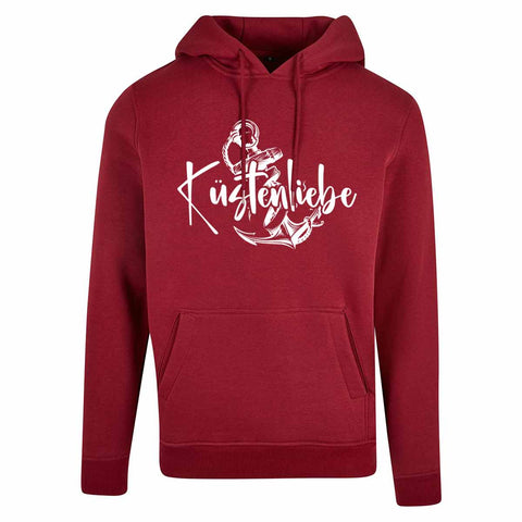 Küstenliebe Anker UNISEX Prem. Kapuzenpulli