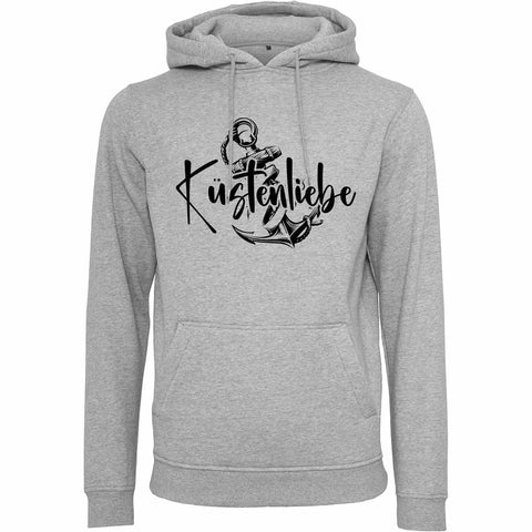 Küstenliebe Anker UNISEX Prem. Kapuzenpulli