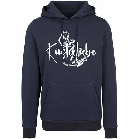 Küstenliebe Anker UNISEX Prem. Kapuzenpulli