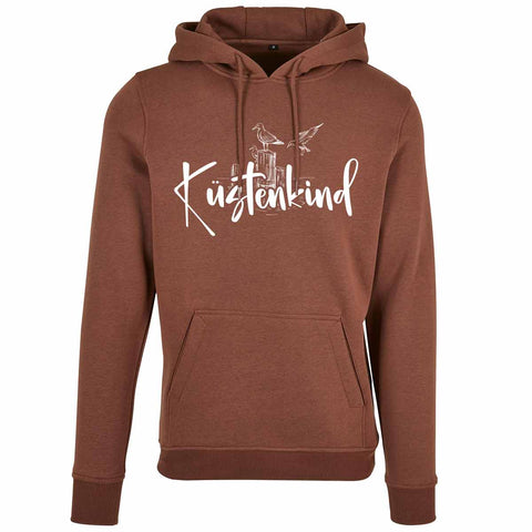 Küstenkind Möwe UNISEX Prem. Kapuzenpulli