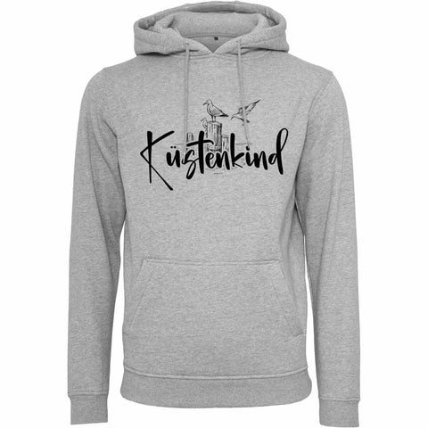 Küstenkind Möwe UNISEX Prem. Kapuzenpulli