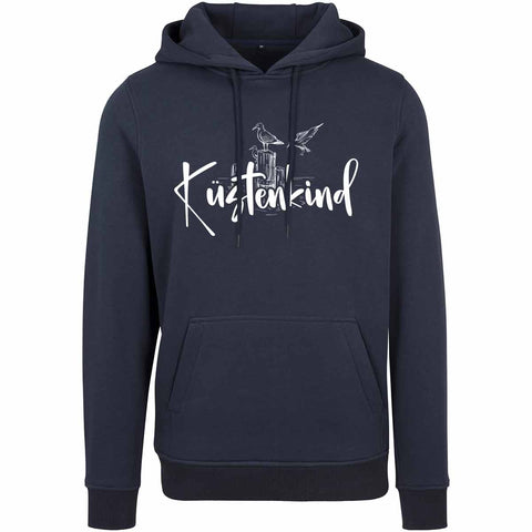 Küstenkind Möwe UNISEX Prem. Kapuzenpulli