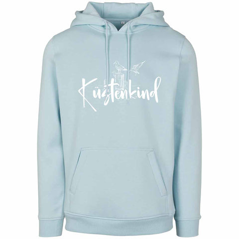 Küstenkind Möwe UNISEX Prem. Kapuzenpulli