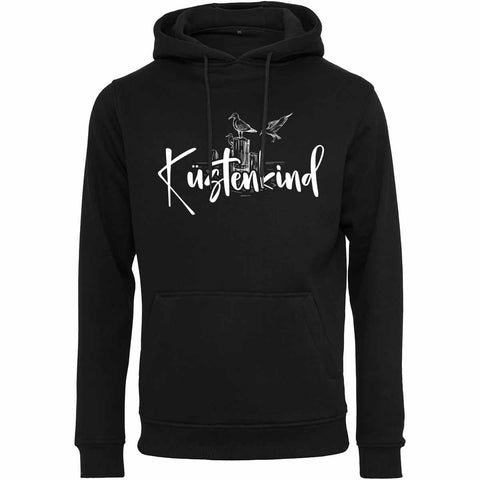 Küstenkind Möwe UNISEX Prem. Kapuzenpulli