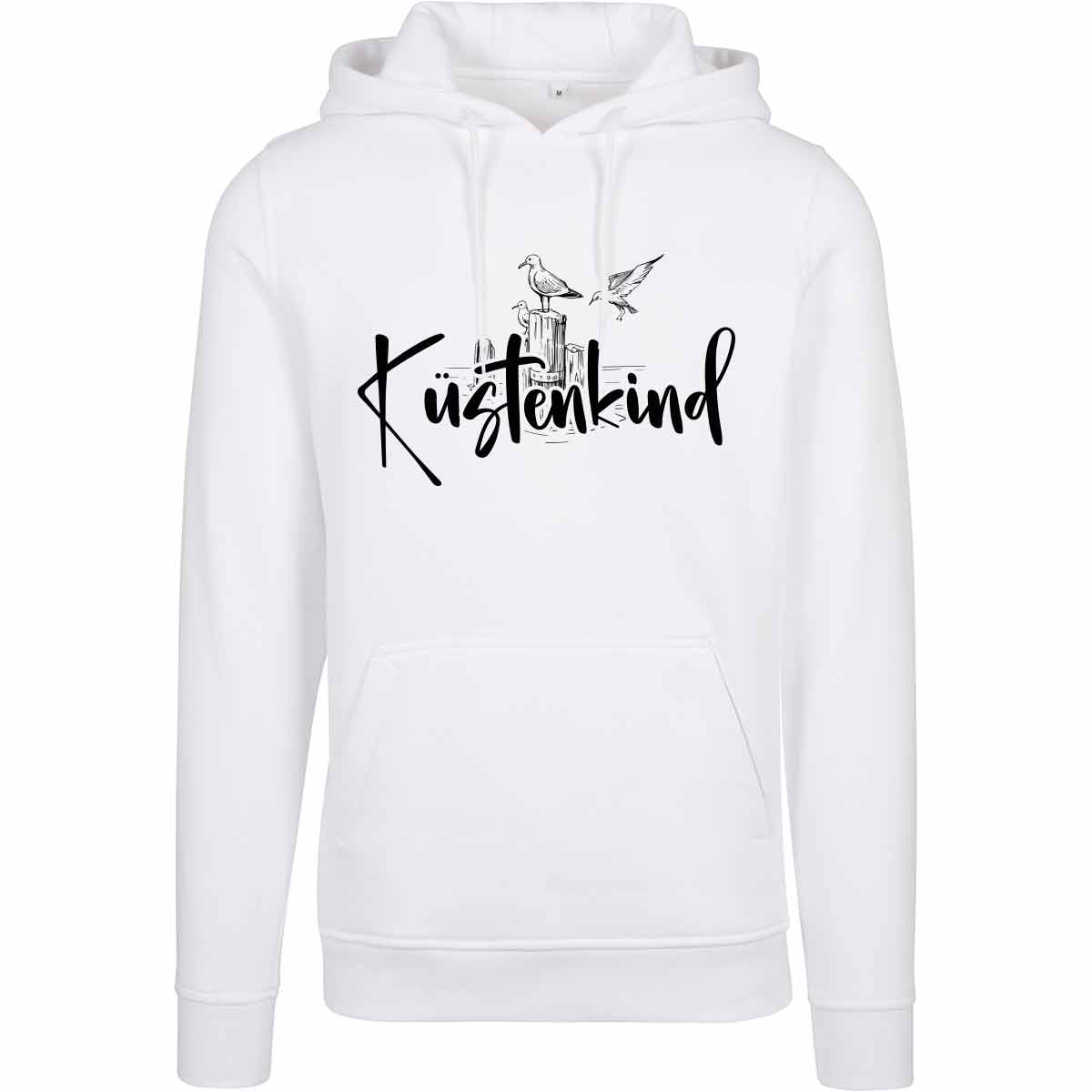 Küstenkind Möwe UNISEX Prem. Kapuzenpulli