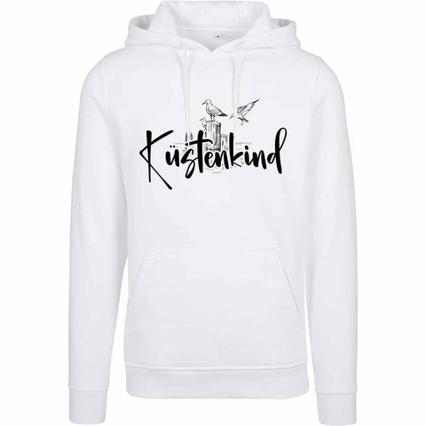 Küstenkind Möwe UNISEX Prem. Kapuzenpulli