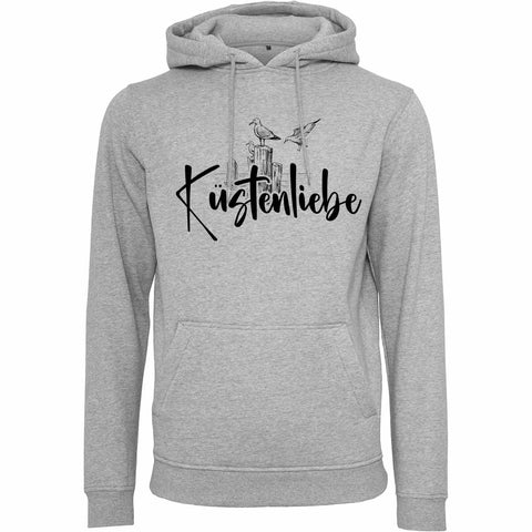 Küstenliebe Möwe UNISEX Prem. Kapuzenpulli