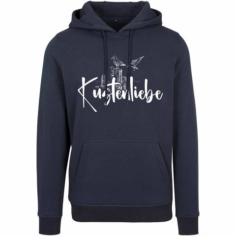 Küstenliebe Möwe UNISEX Prem. Kapuzenpulli