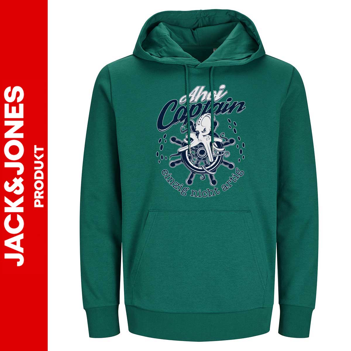 Ahoi Captain UNISEX Kapuzenpulli by Jack&Jones