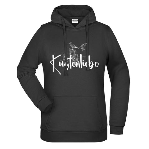 Küstenliebe Möwe Damen Komfort Kapuzenpulli