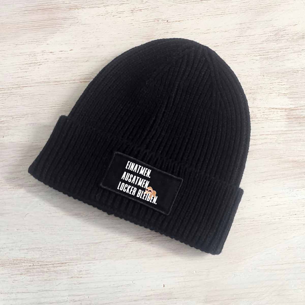 Locker bleiben Strick Beanie