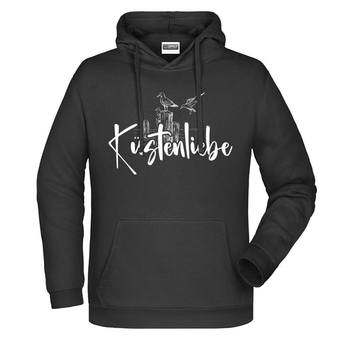 Küstenliebe Möwe Herren Komfort Kapuzenpulli