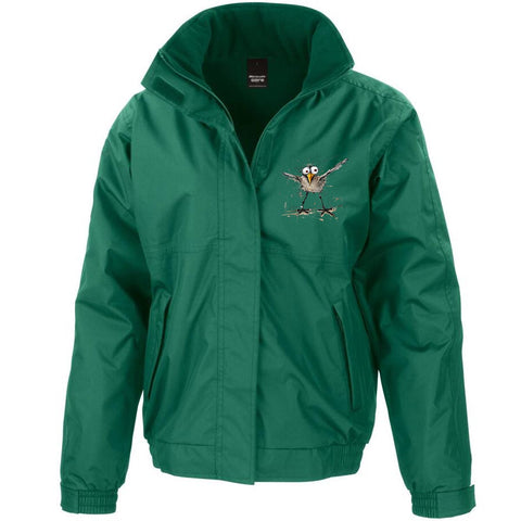 Verrückte Möwe Regenjacke