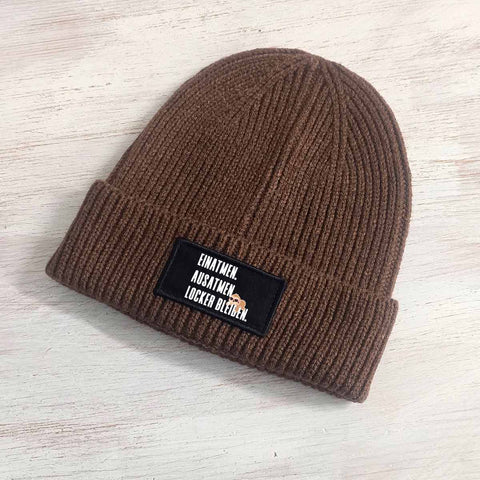 Locker bleiben Strick Beanie