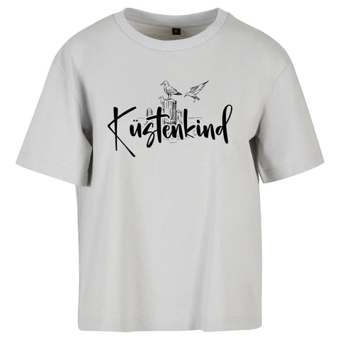 Küstenkind Möwe Damen Loose T-Shirt