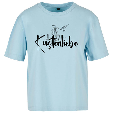 Küstenliebe Möwe Damen Loose T-Shirt