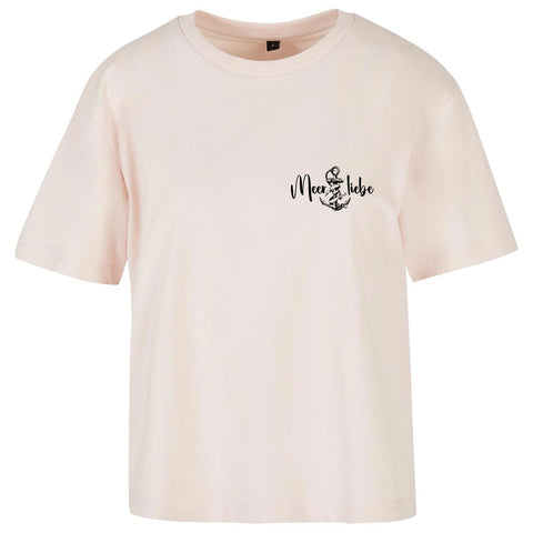 Meer liebe Brust Damen Loose T-Shirt