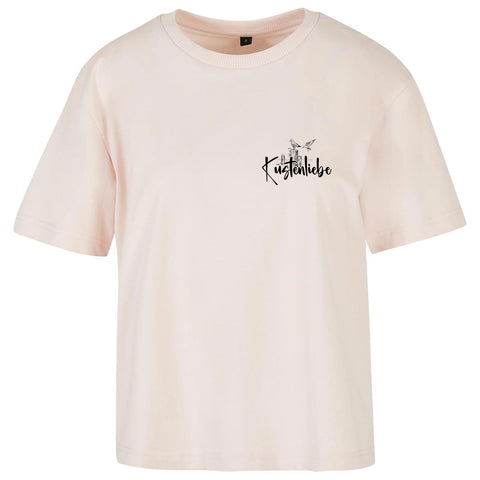 Küstenliebe Möwe Brust Damen Loose T-Shirt