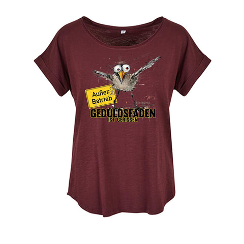 Außer Betrieb Damen Slub T-Shirt